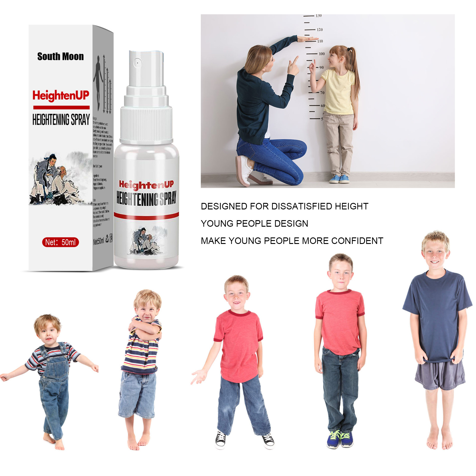 South Moon Height Growth Spray