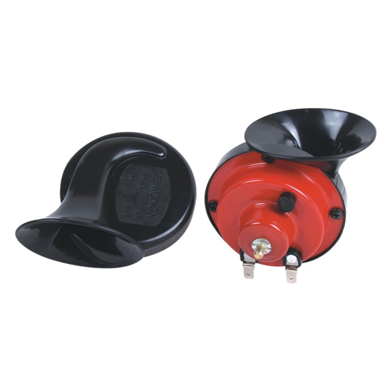 12V24V Snail Horn 300Db Whistle Horn Motorcycle Electric Vehicle Car Electric Horn Car Horn