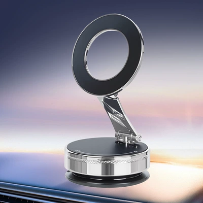 All-Alloy New Car-Mounted Phone Car phone holder - silver