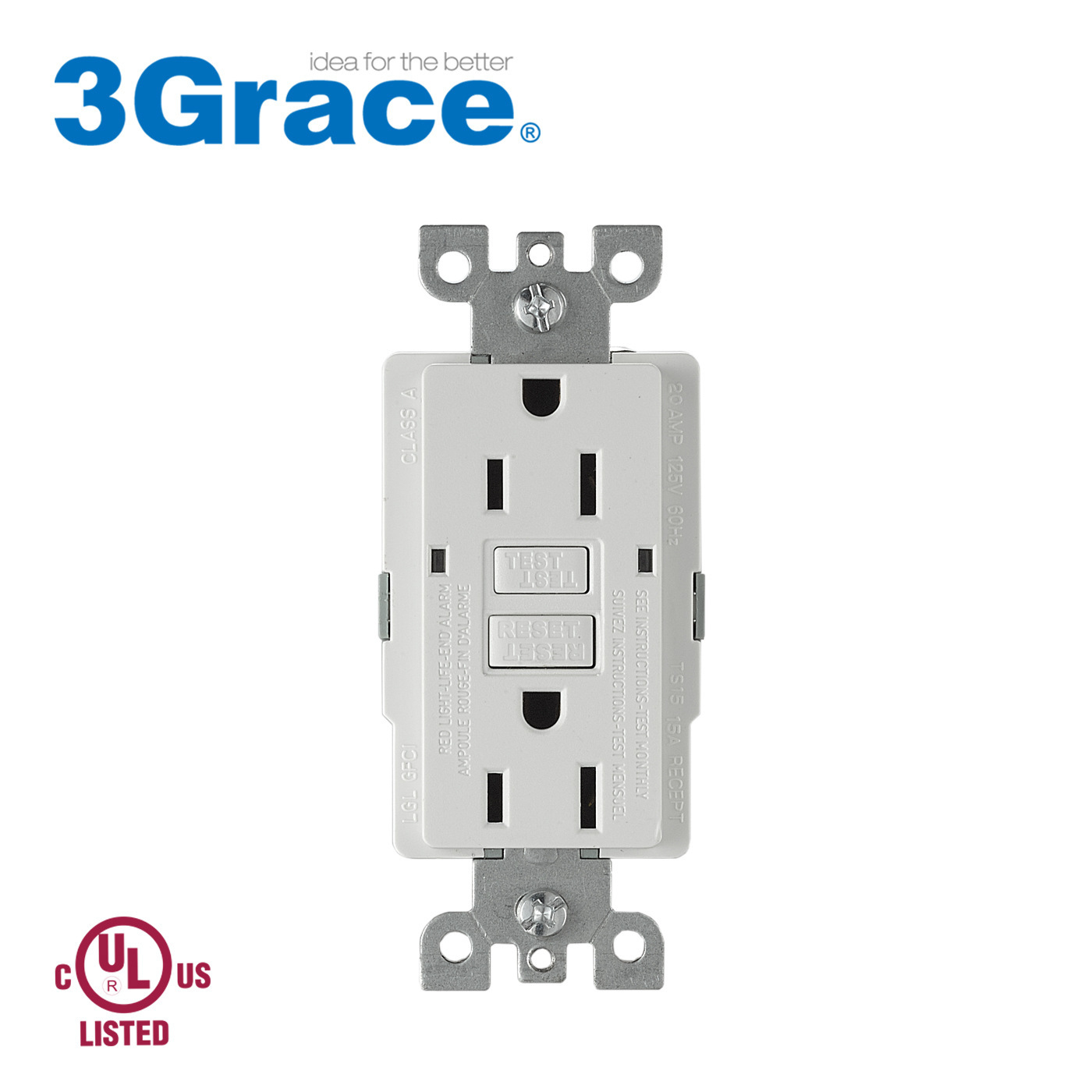 GFCI Outlets/ Receptacle 15A /220V  AC