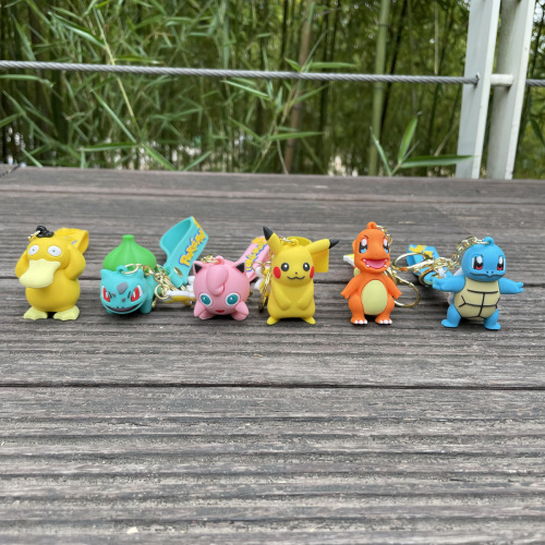 Pokémon Pet Pikachu Charm Keychain, Bag Hook, Couple Keychain