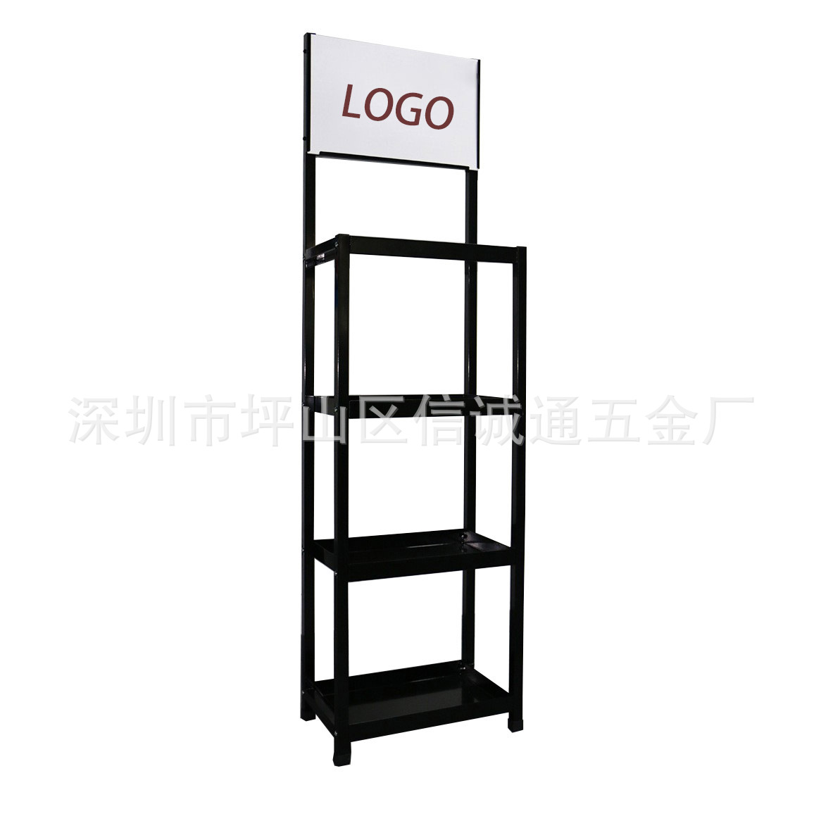 加工生产金属商超商品专用展示架四层及多层食品饮料百货促销货架