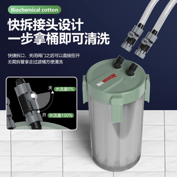 Chuangxing ATMAN フロントバレル QM80 水槽外部カメタンク外部バレルフィルター装置フロントフィルターバレル|undefined
