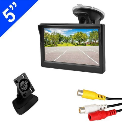 Manufacturer supplies 5inch suction Vehicle camera - 5inch-desktop-model-suction-cup-black-border