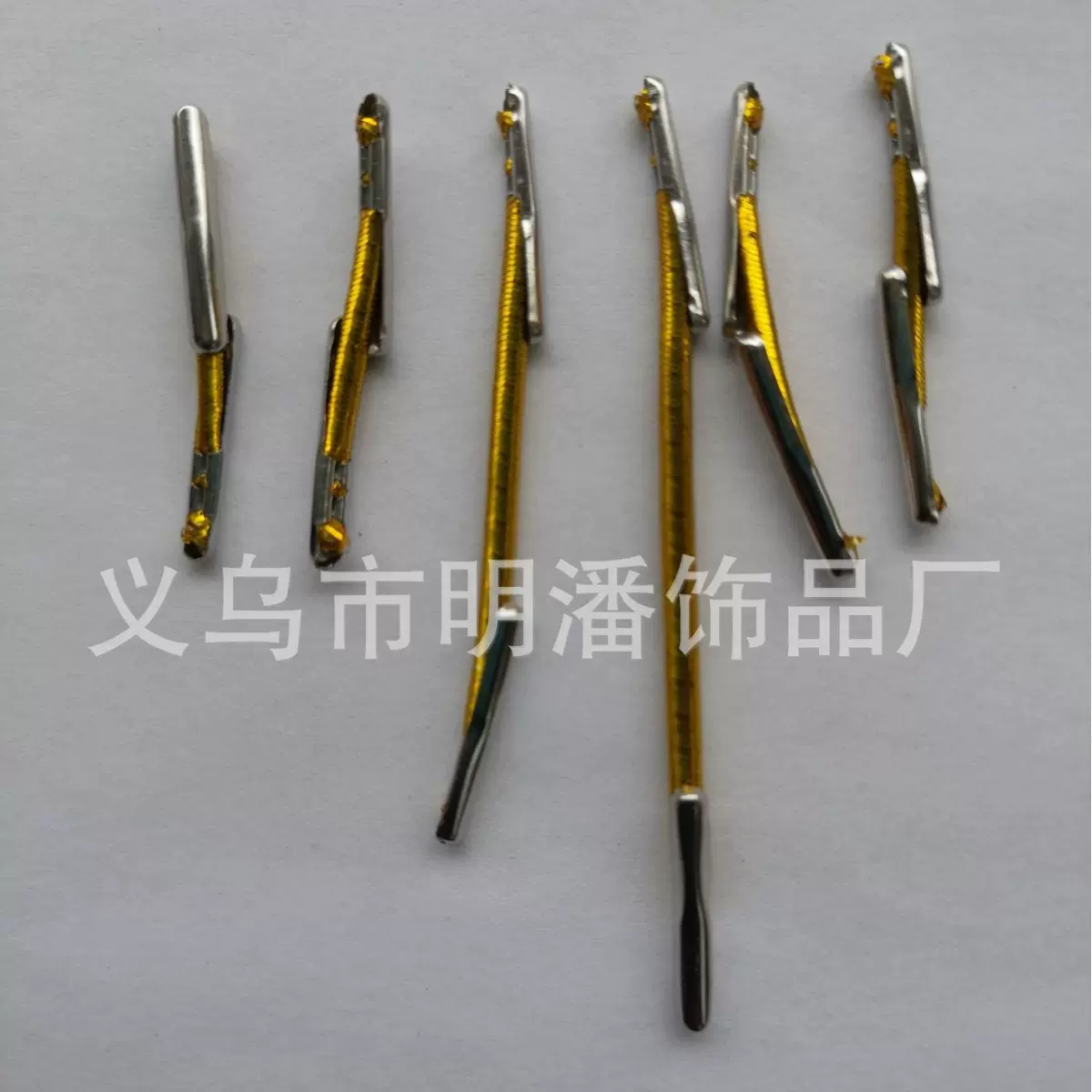 供应金丝绳金丝松紧文件绳档案袋银丝绳子弹性绳两头打金扣吊牌绳