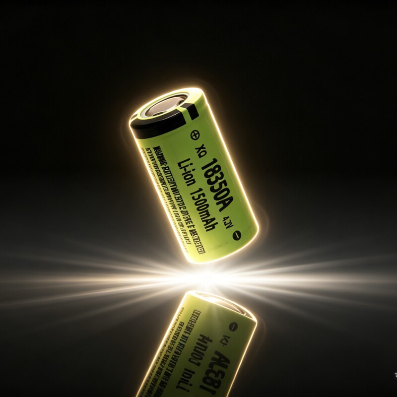 Wholesale Panasonic 18350 Lithium Battery Flat Head 3.7V High Brightness Flashlight Laser Pointer Model Aircraft Dedicated Battery