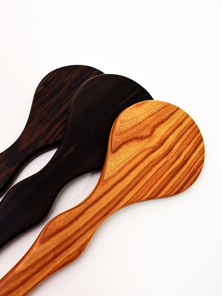 madera de alta gama palpitación de sándalo, placa de masaje de madera, masaje de meridianos, puntos de acupuntura golpeando la espalda, masaje espeso, palpitación de masaje de ocho barras de masaje virtuosas