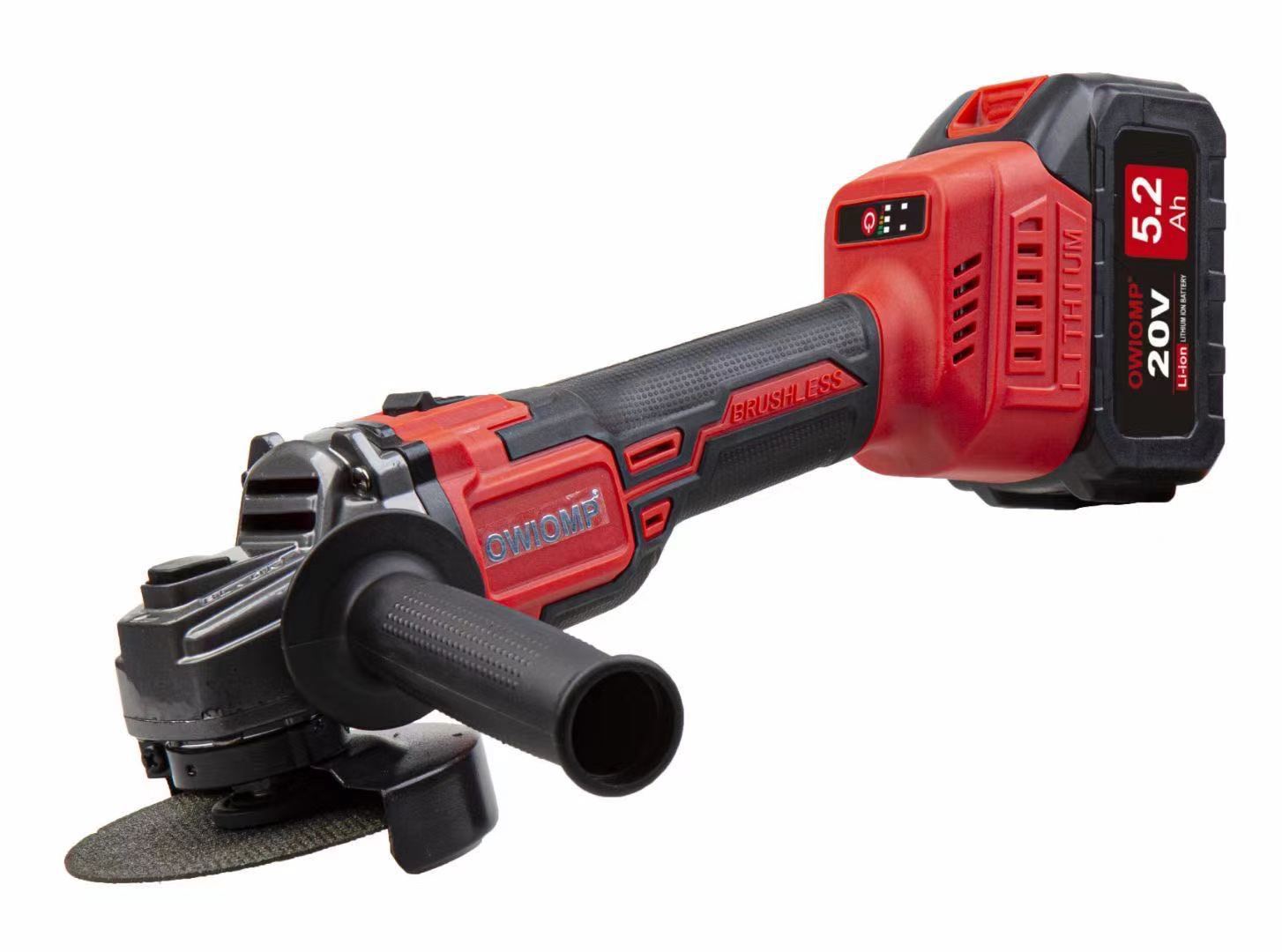 跨境角向磨光机切割机无刷锂电角磨机充电抛光机电动手磨机工具批