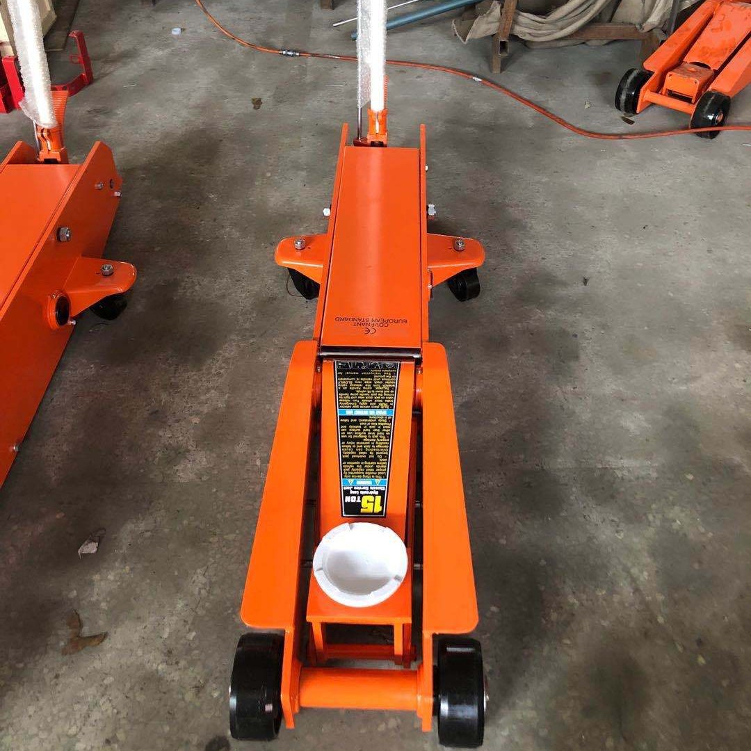 跨境亚马逊wish15 Ton Floor Jack卧式千斤顶 长卧顶 Jack起重装