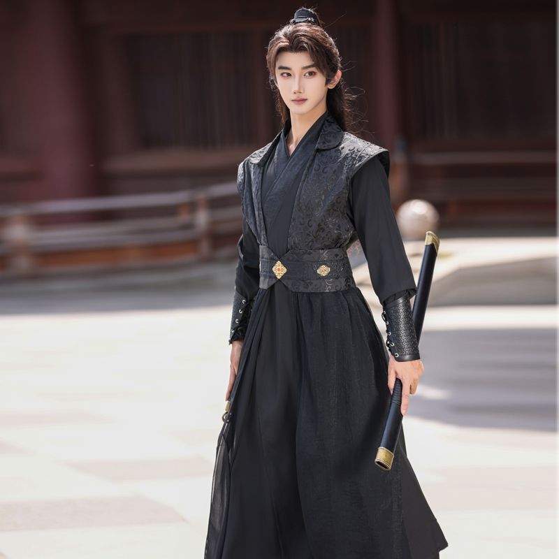 New Style Hanfu for Men【Xuanhui】魏晋制齐腰襦裙侠客古风书生武侠套装