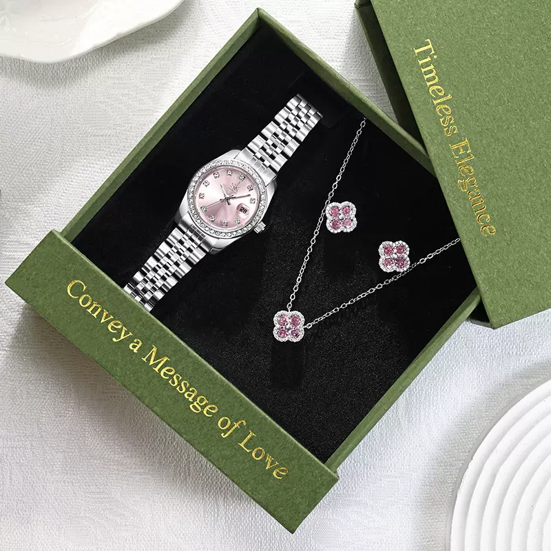 sk手表礼品套装女士手表饰品时尚套装公司庆典礼物跨境礼品手表礼