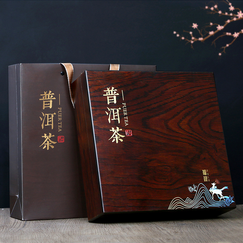 [강력추천] 푸루보이차 나무상자