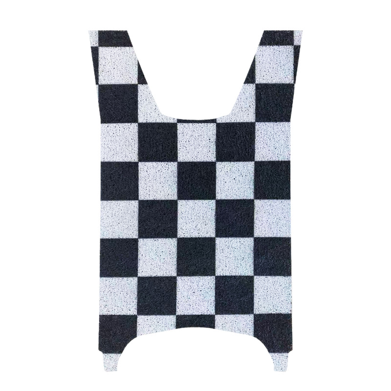 Electric vehicle foot mat – Jí Hé Thickened Foot Pad - checkerboard-zeekr-ae4ae4proae4ma