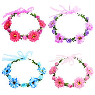 Little Elf Princess Aurora Frozen Versatile Garland Hair Accessories Girls Fashion Headband Exquisite Elsa