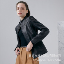 2025年韩国电视购物情侣款绵羊皮皮衣外套