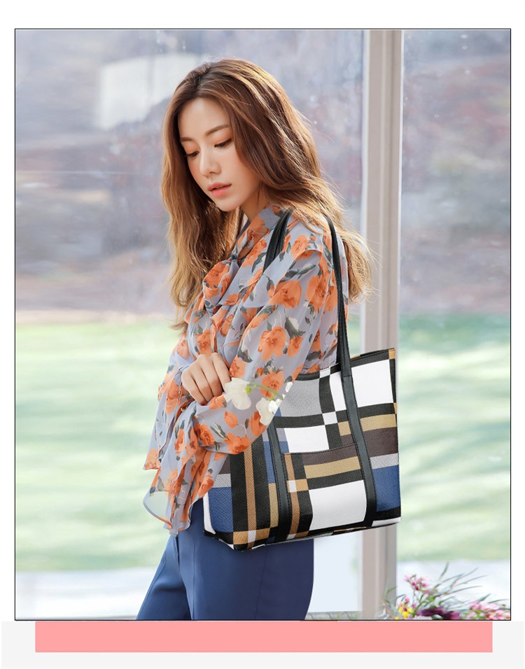 Cross-border Trend Shoulder Bag Blue