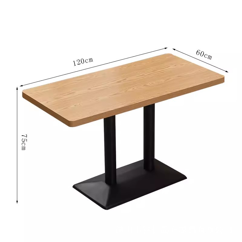 Silla de comedor de madera maciza para restaurante
