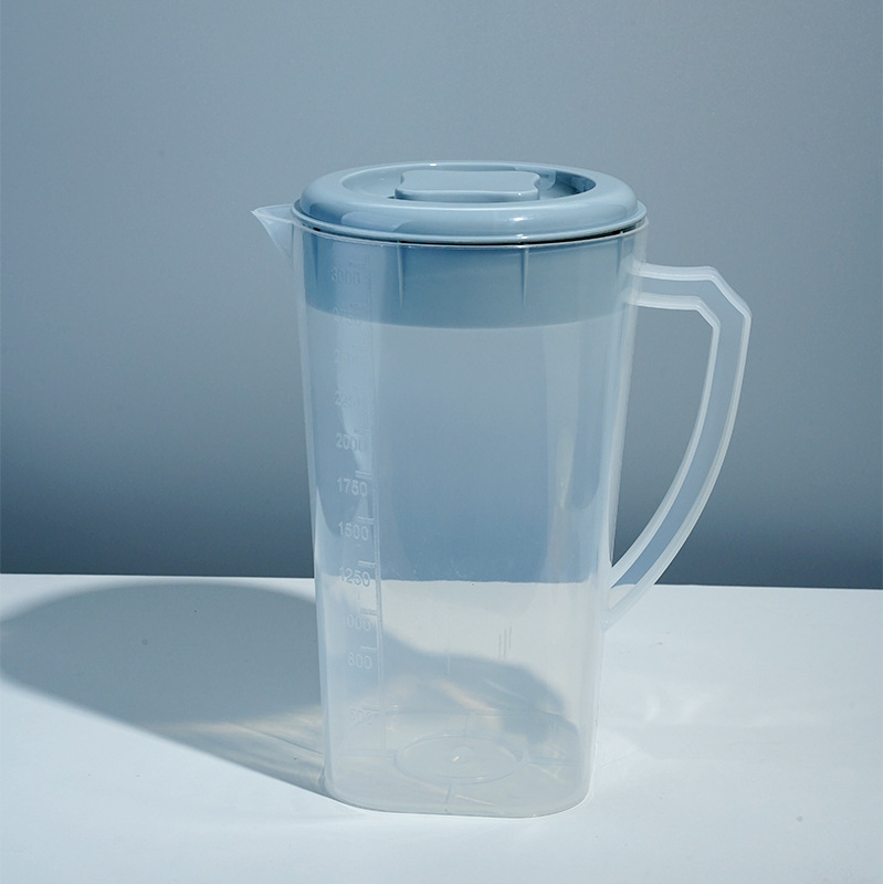 跨境塑料冷水壶耐热耐高温大容量凉水壶果汁扎壶高颜值凉水杯家用|undefined