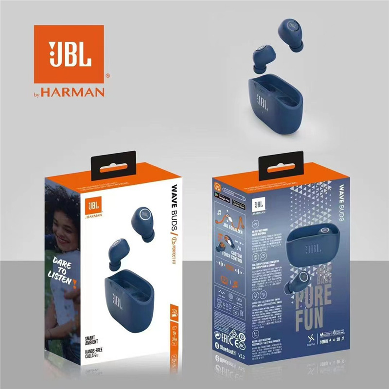 国境を越えた電気商の新型WAVE BUDS bluetooth耳栓式運動半入耳式運動通話音楽イヤホン|undefined