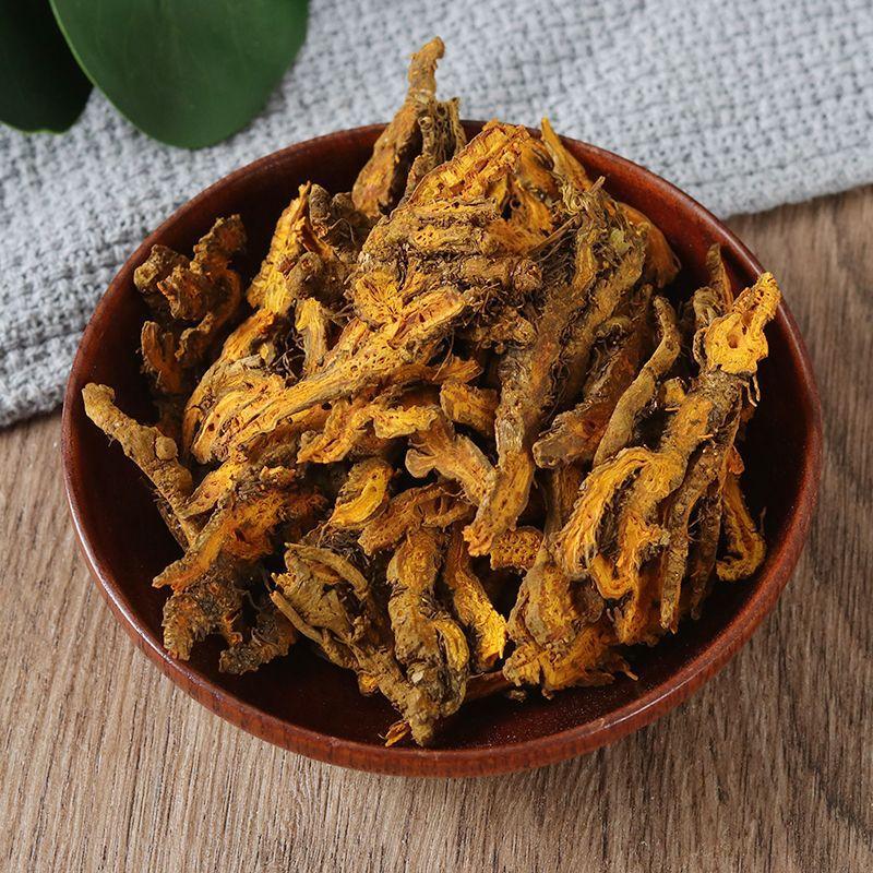 Huang Lian Coptis Root Slices 500g Dried Chinese Herbal Tea Ingredient Natural Sun Dried overview