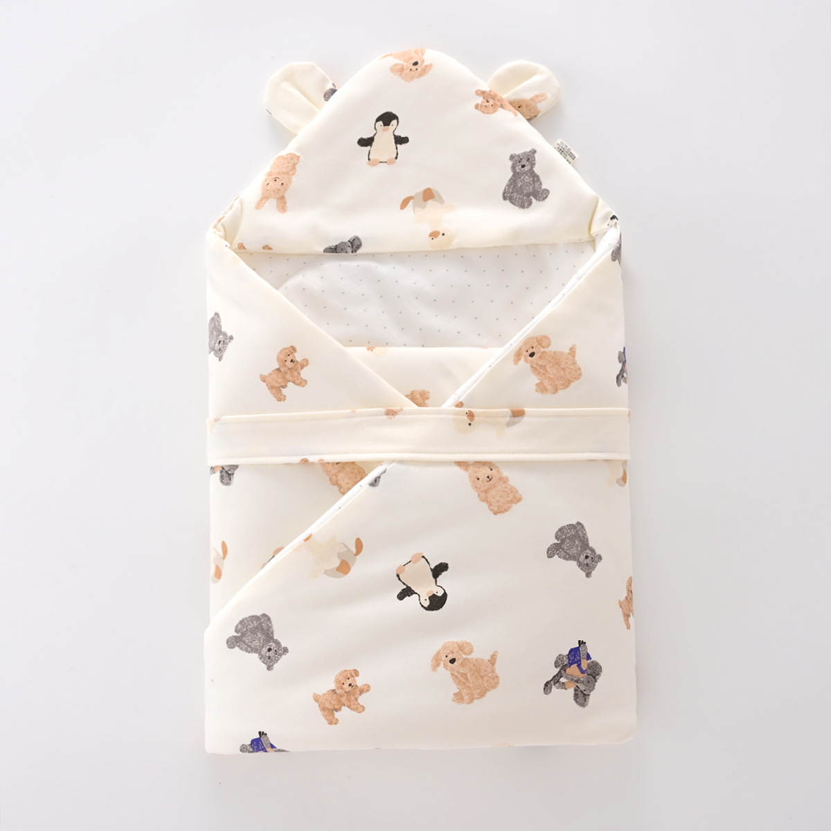 펭귄 곰 이불