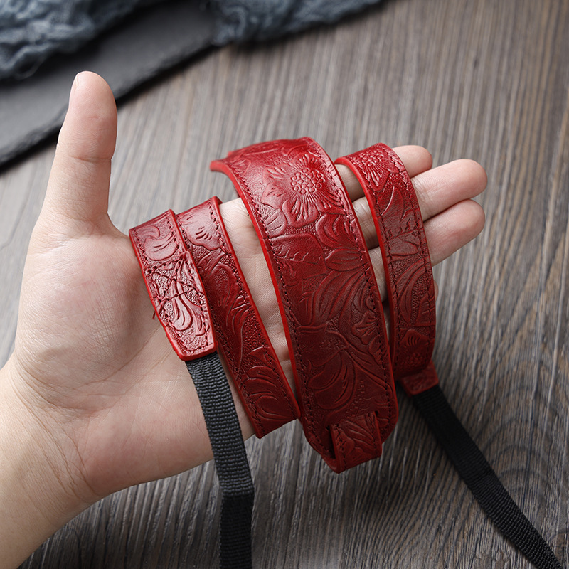 (2개) 후지 X100V XT30 XT4 캐논 EOSR A73 니콘 Z7 마이크로 단일 카메라 가죽 어깨 스트랩