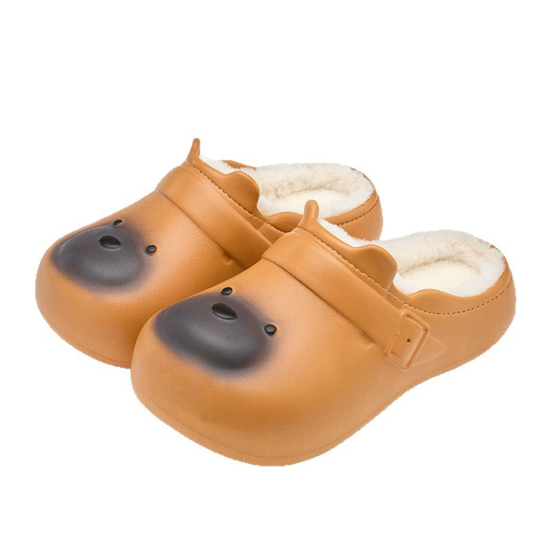 Slippers Лида́ни, зимняя обувь, тёплые тапочки с мультяшным рисунком