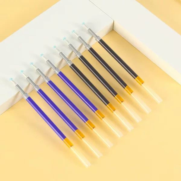 Push the friction easy to wipe hot erasable neutral refill bullet crystal blue carbon black office students stationery factory outlet