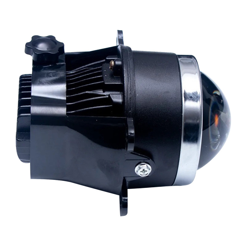 3.0 Pulgada lámpara de niebla de doble luz blanco amarillo cálido blanco libre conmutación tricolor LED lámpara de niebla de doble luz