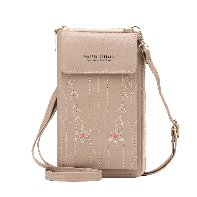 Capacious small universal long wallet, one-shoulder bag, bag strap, 2022 collection, Korean style