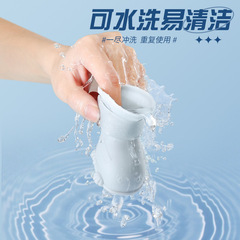跨境卡通高幫寵物硅膠雨鞋小狗狗外出防滑耐磨防水狗鞋子泰迪腳套