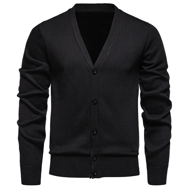 demi-season casual solid color insulated sweater