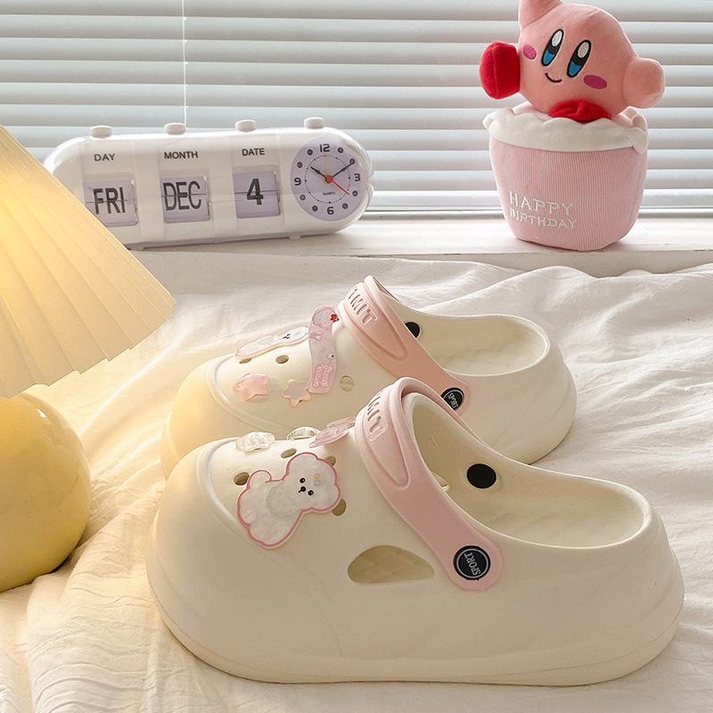 화이트 핑크·별 강아지