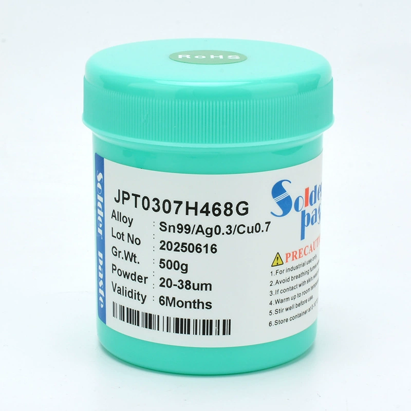Бессвинцовая высокотемпературная паяльная паста Sn99Ag0.3Cu0.7 № 4 порошок SMT универсальная серебряная паяльная паста оптовая цена от производителя