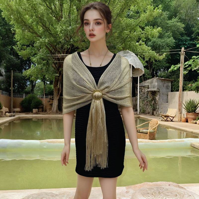 베이지 골드 파우더 버클