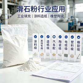 滑石粉;镁氧化物;其他非金属
