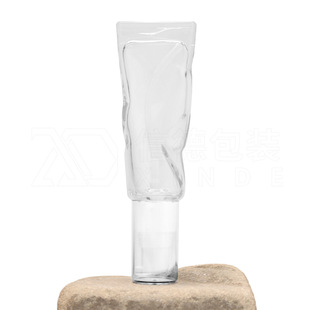 4ml Cosmetic Tube Small Capacity Plastic Petg Transparent Lipstick Tube Packaging Material Eye Cream Lotion Sub-Packaging Tube