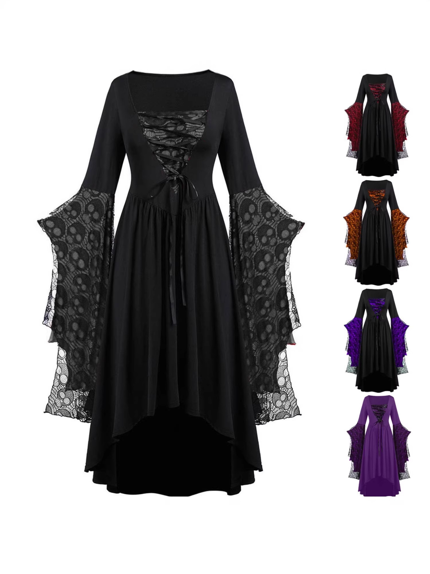 (Cross-border trading), belt, dress, halloween, cosplay, European style