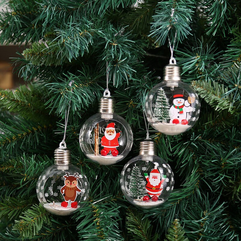 新商品の現物は窓を開けてクリスマスのボールの透明なボールは明かりの彩色の明かりを持っていますと明かりをつけないで窓を開けますクリスマスのボールのクリスマスのプラスチックを開けます。|undefined