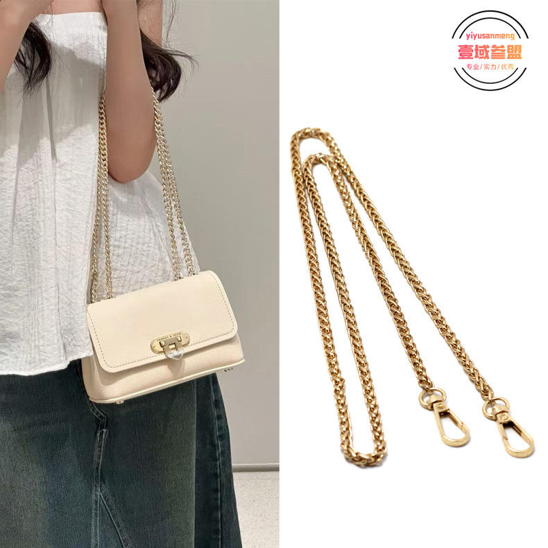 Metal Chain Bag Strap, Bag Chain, Crossbody Chain, DIY Bag Hardware Accessories, Bag Chain, Metal Chain in Stock Metal Chain Bag Strap, Bag Chain, Crossbody Chain, DIY Bag Hardware Accessories, Bag Chain, Metal Chain in Stock