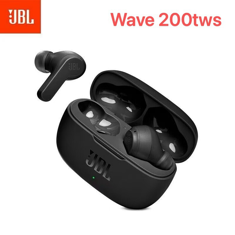 Cross-Border Applicable Jbl Wave200 Tws Wireless Bluetooth Headphones Wave 200Tws True Heavy Bass and Long Battery Life