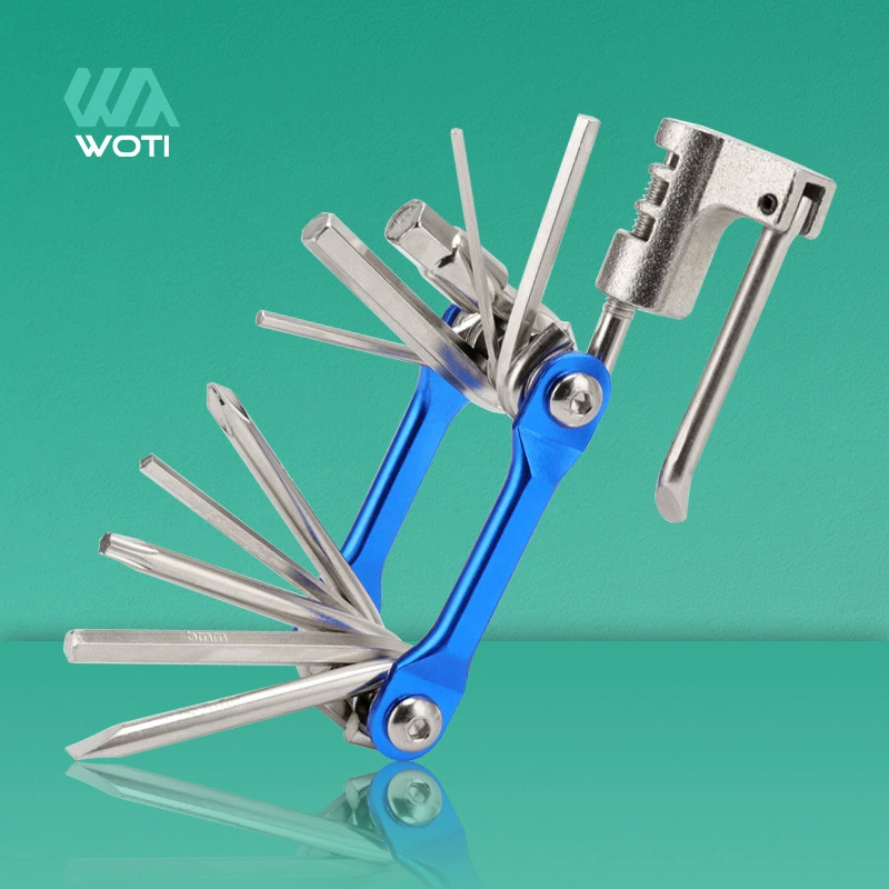 Велосипедный цветной инструмент 11 в 1 Многофункциональный комбинированный инструмент для горного велосипеда с цепным резаком T25 оборудование для верховой езды