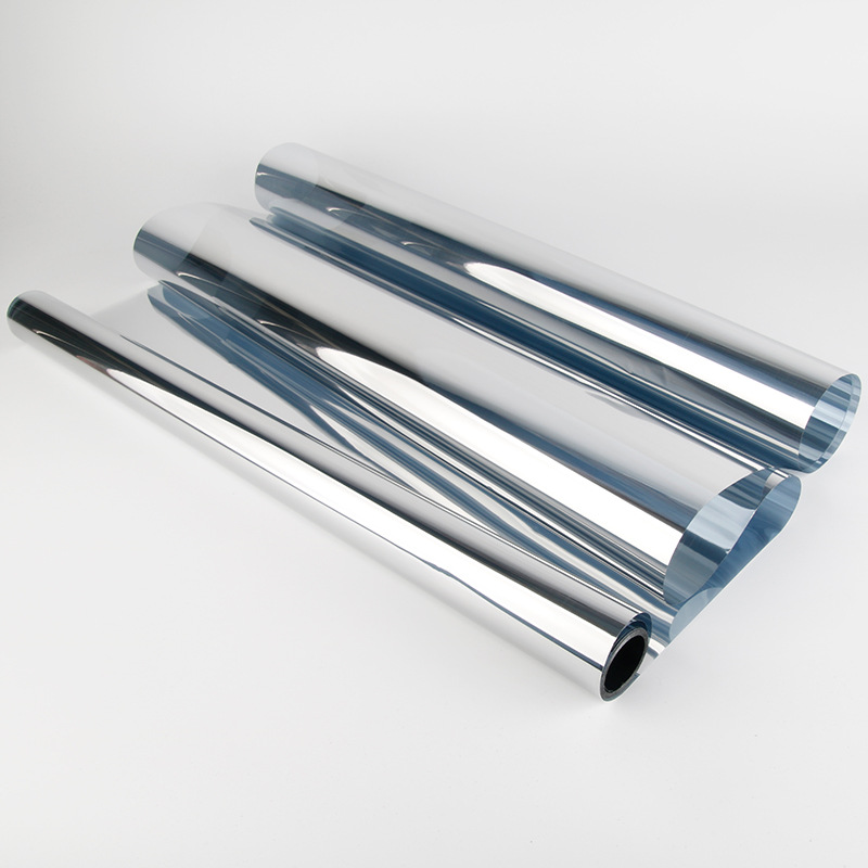 양면 실버 [색상 상자] 거울 단일 투명