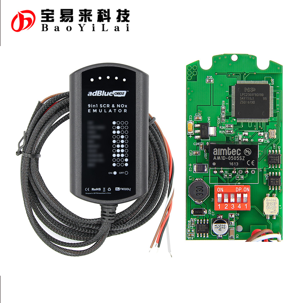 9 in 1 For euro 4 euro5 AdblueOBD2 九合一 欧4欧5适配器 9in1
