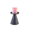 22 years of new black iron -art candlestick creative cone American festive atmosphere candlelight candlestick candlestick
