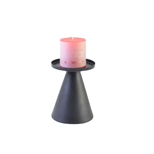 22 years new black iron candlestick creative tapered American festive atmosphere candlelight dinner candlestick candle holder