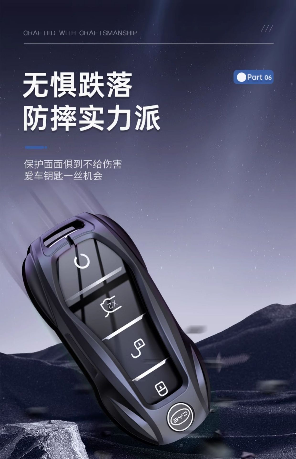 Key Cover for BYD Song Plus, Song L, Han, Qin, Seal, Yuan Plus