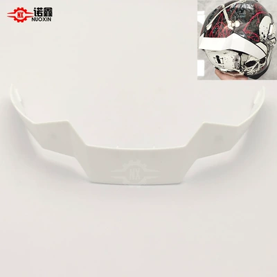 Dəbilqə (Kaska) aksesuarları ghost tail spoiler motorcycle - airflite-rear-wing-white