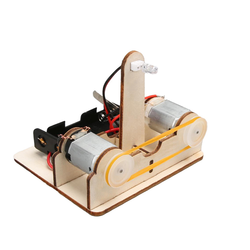 Conservación de energía Diy ciencia y tecnología pequeña fabricación física ciencia motor transformación de energía experimento pequeño juguete de ciencia y educación infantil