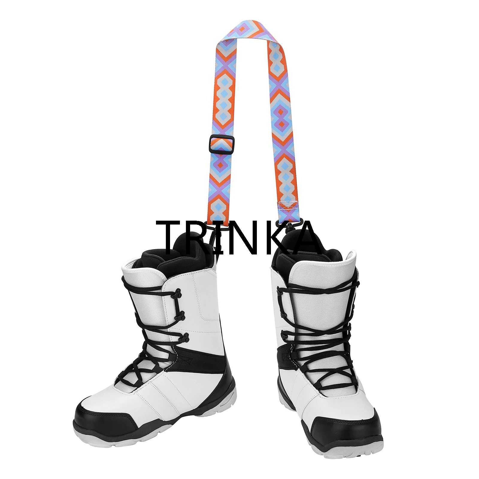 Лыжные ботинки утолщенные плечевые ремни на открытом воздухе переносные ремни зимние роликовые коньки с крюком фиксированный крюк регулируемый X20